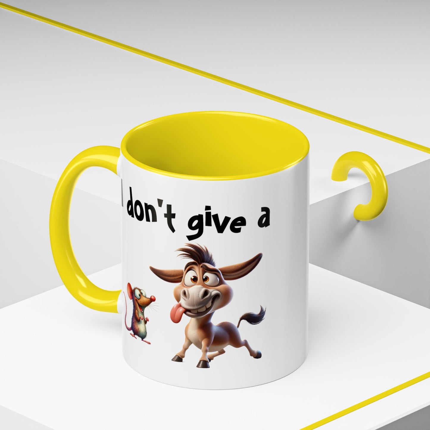 Humor Mug - I Don't Give a Rats Ass