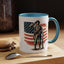 4th of July Mug - American Soldier Flag
