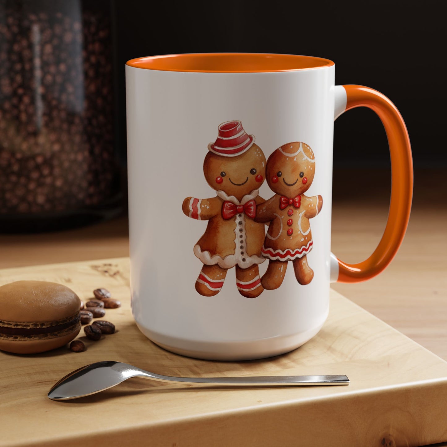 Christmas Mug - Gingerbread Man Boy & Girl