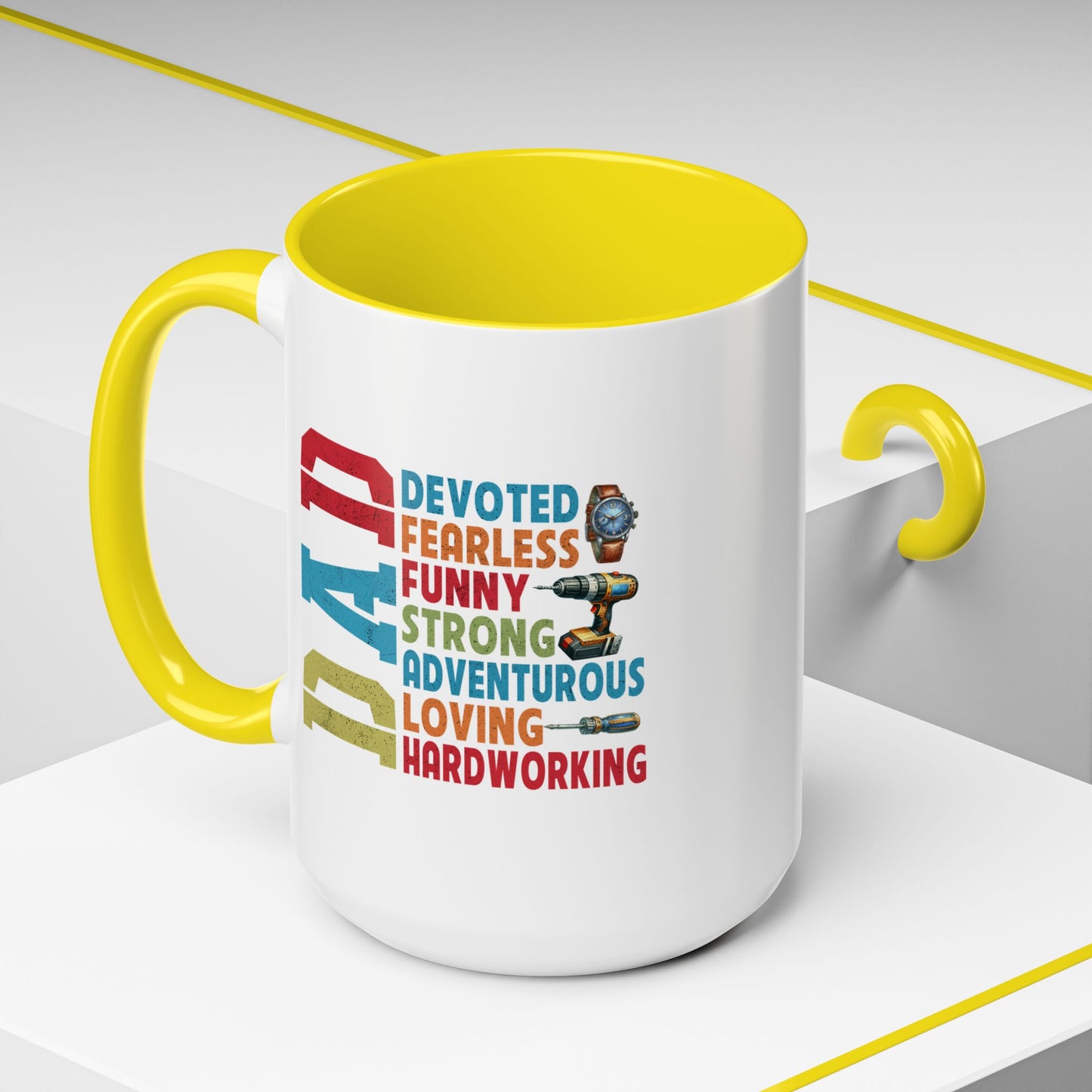 Father's Day Mug - Dad Devoted
