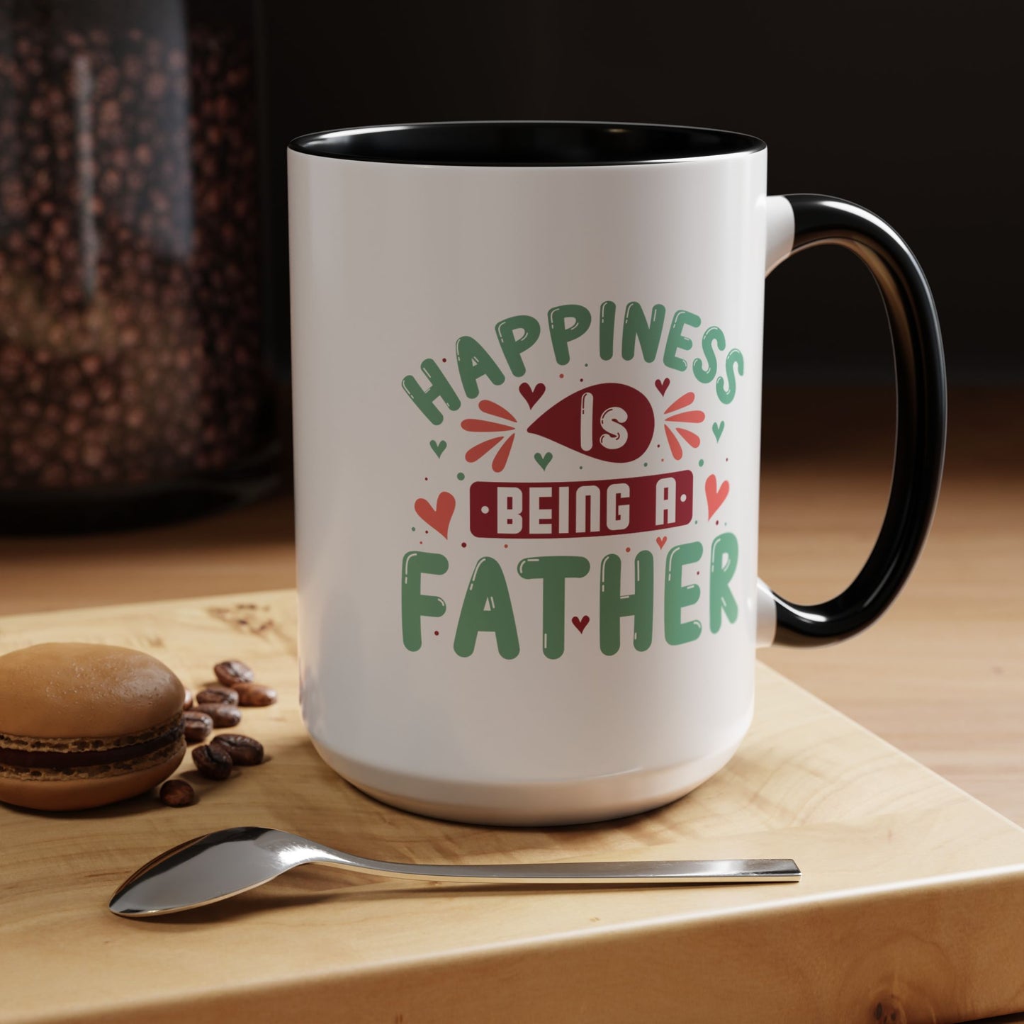 Father's Day Mug - Happiness Is