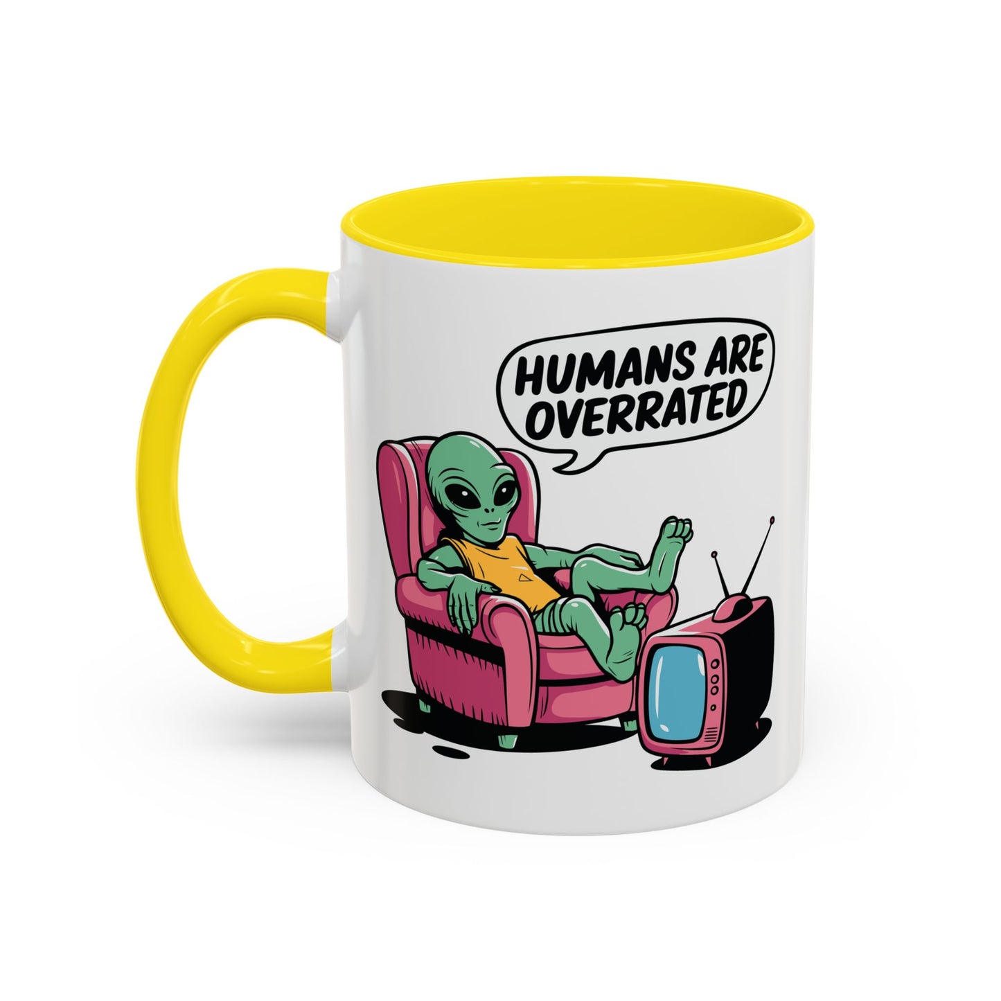Alien Mug - Humans Are Overrated