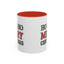 Christmas Mug - Ho Ho Ho Merry Christmas Green & Red Text 2