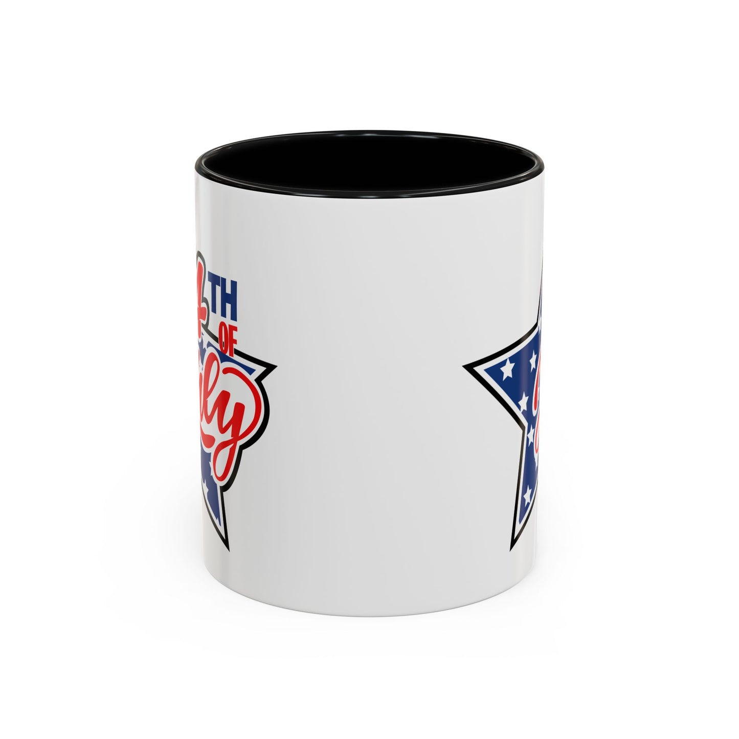 4th of July Mug - 4th of July Star Flag