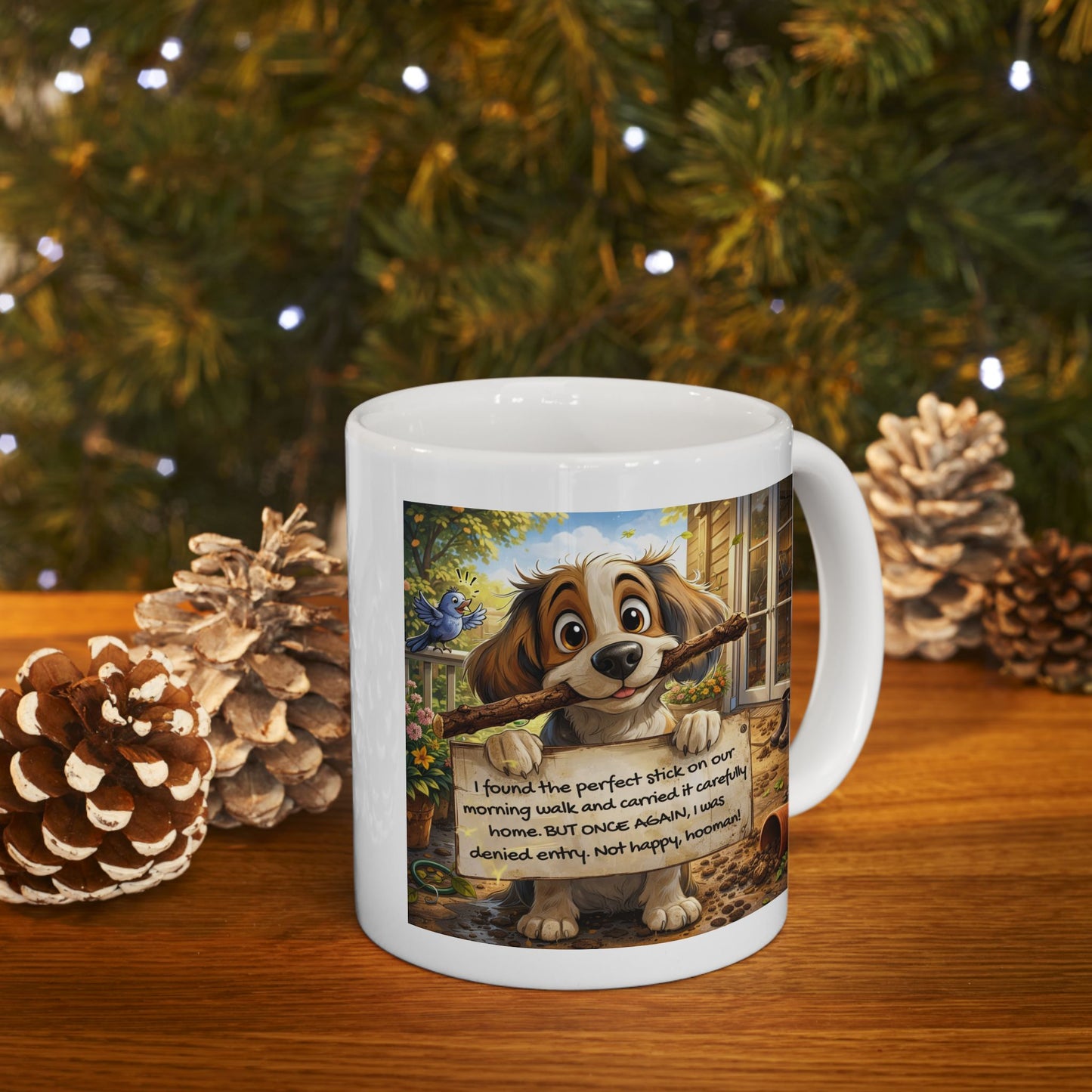 Animal Mug - I Found The Perfect Stick