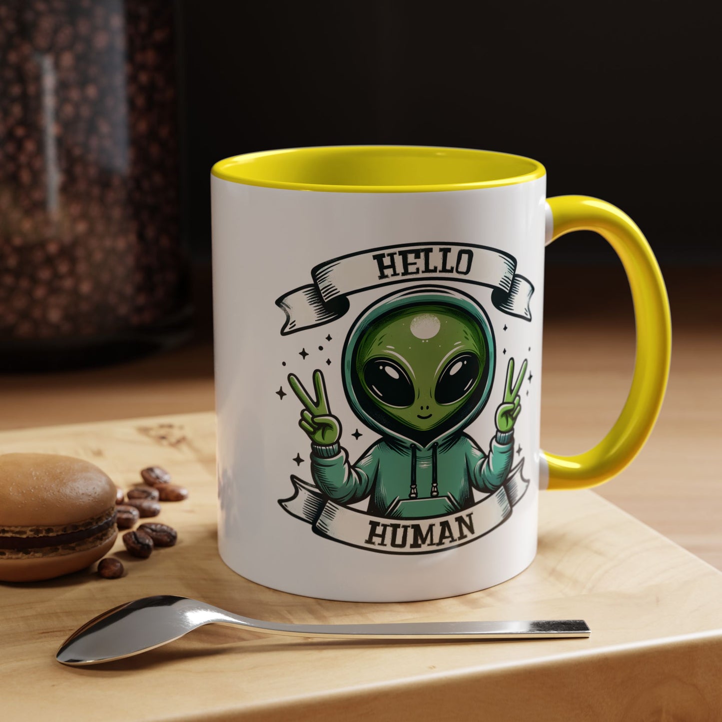 Alien Mug - Hello Human
