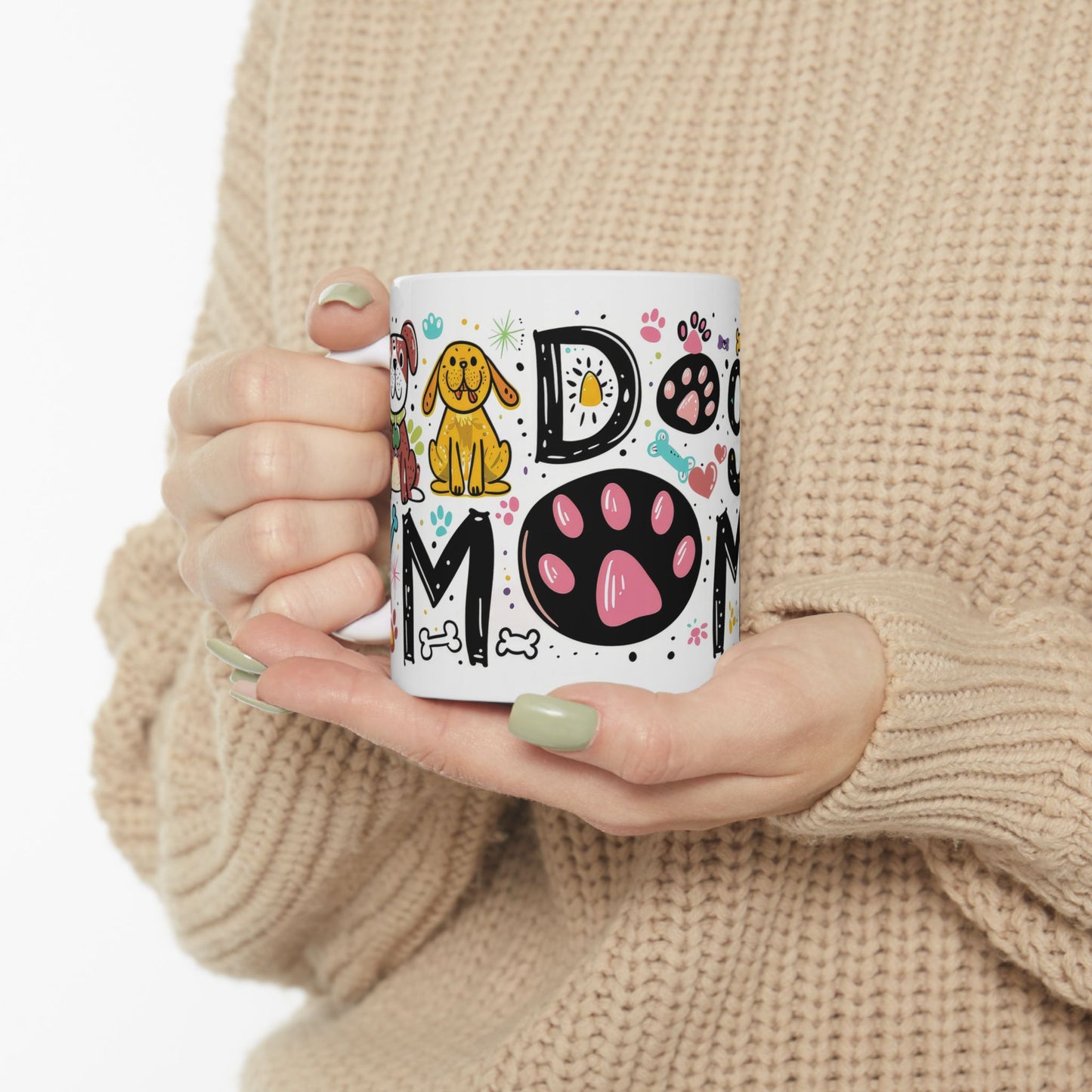 Animal Mug - Dog Mom Wrap 1