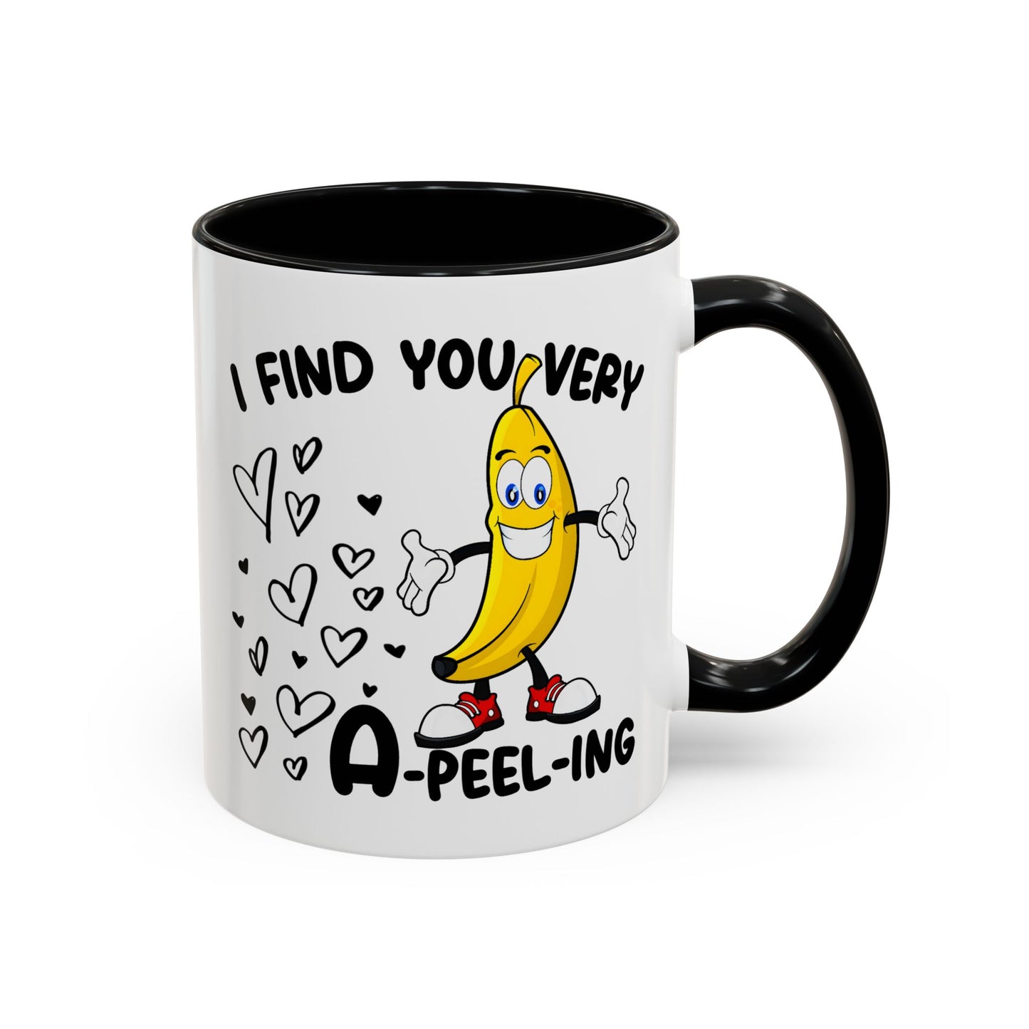 Adult Mug - I Find You Very A-Peel-Ing