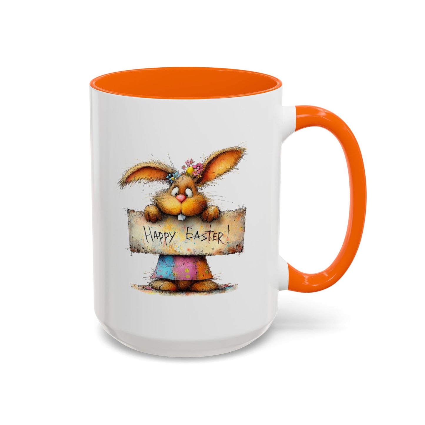 Easter Mug - Happy Easter Bunny Sign