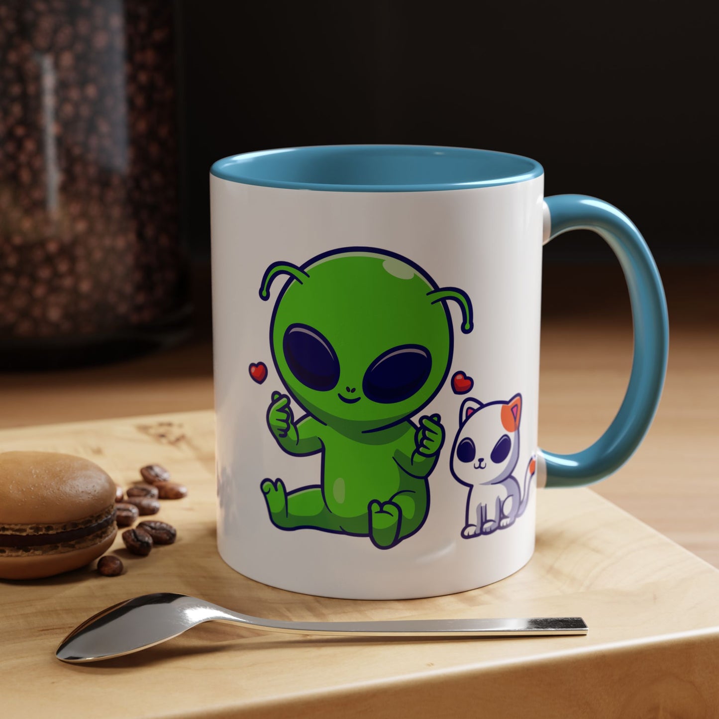 Alien Mug - Cute Alien Cat