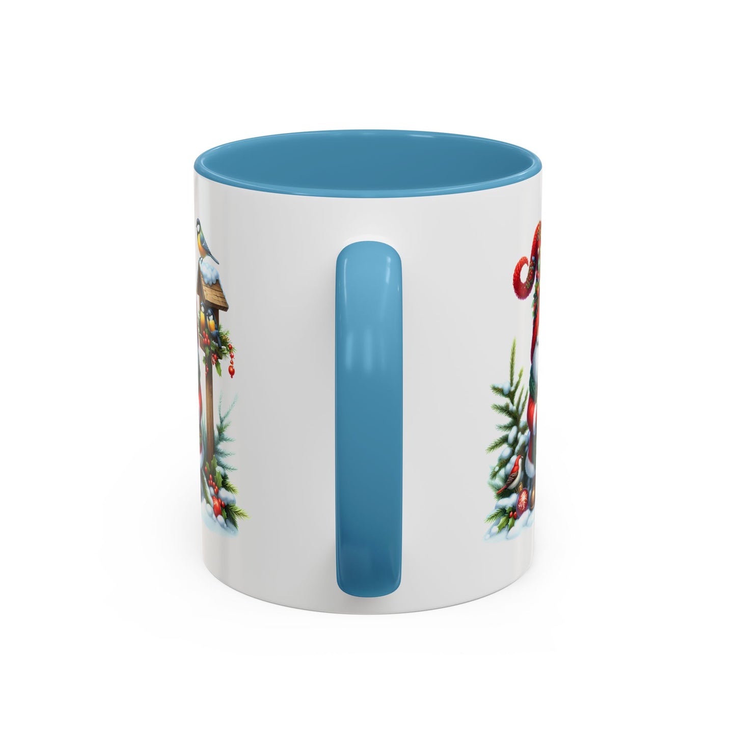 Christmas Mug - Gnome and Birds