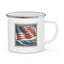 4th of July Mug - American Flag Sea Stamp