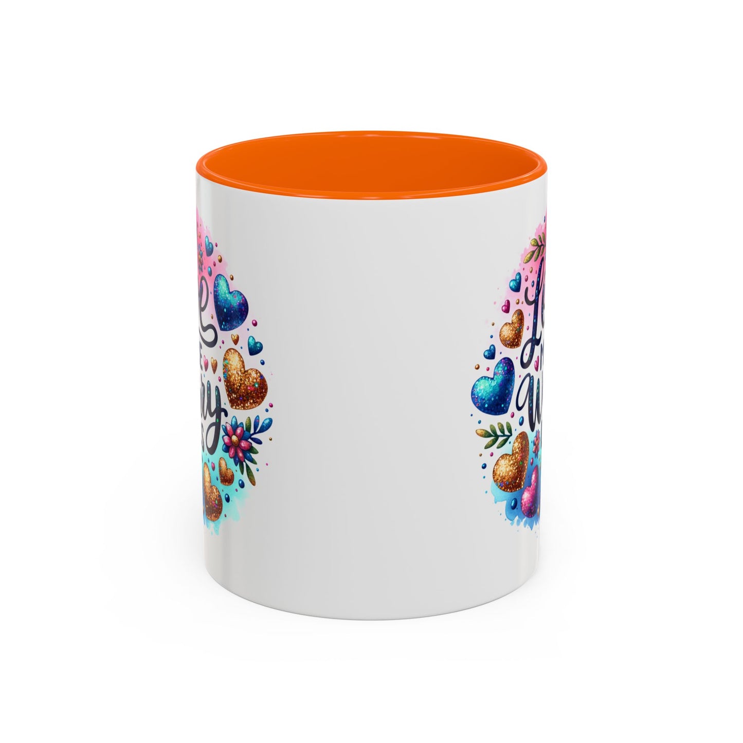 Wellness Mug - Love More Worry Less Circle