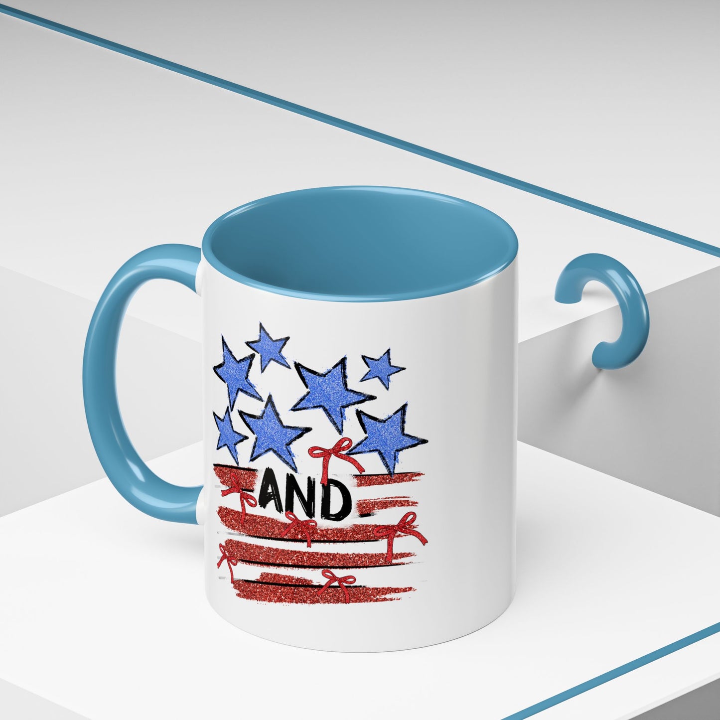 4th of July Mug - Stars & Stripes America