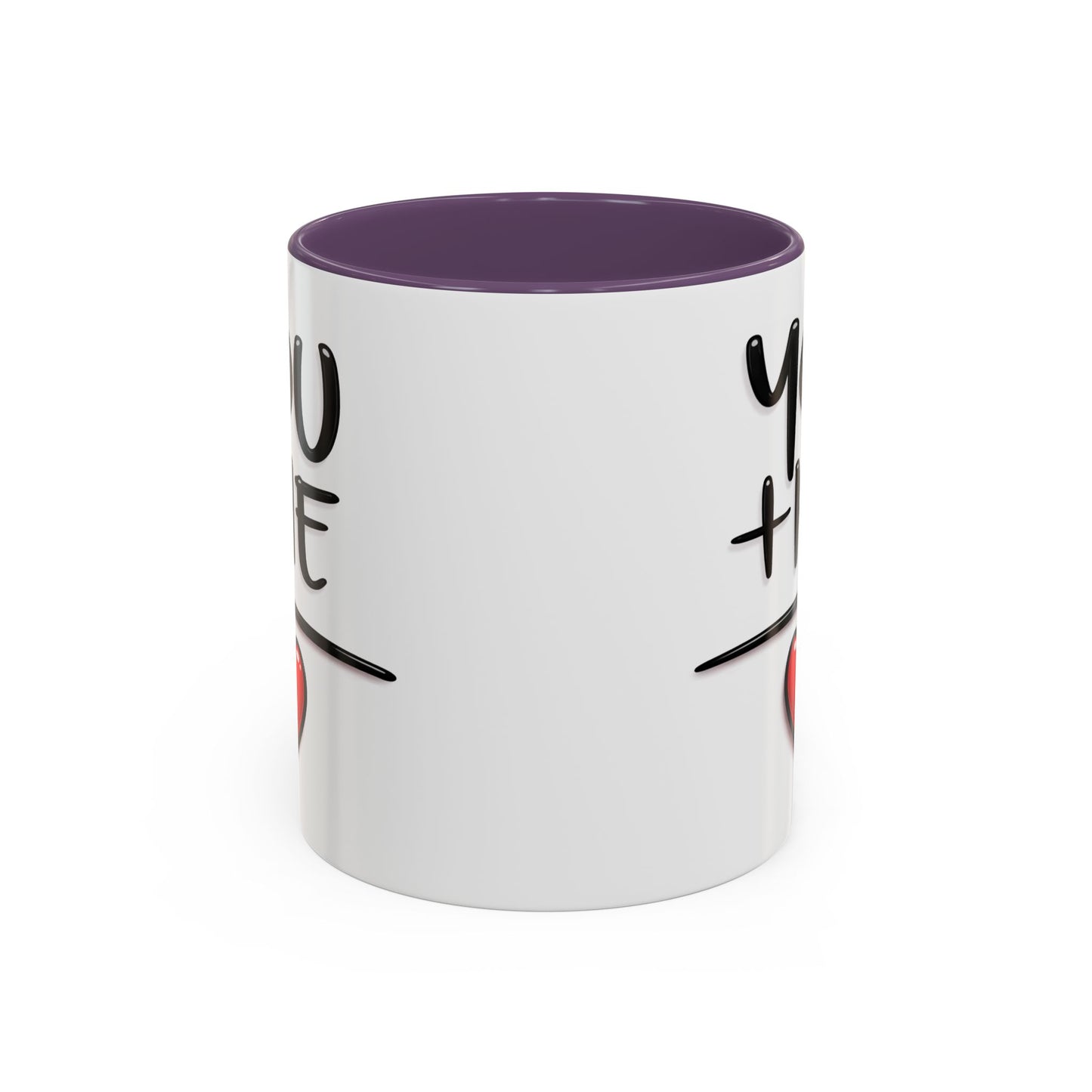 Anniversary Mug - You and Me Red Heart