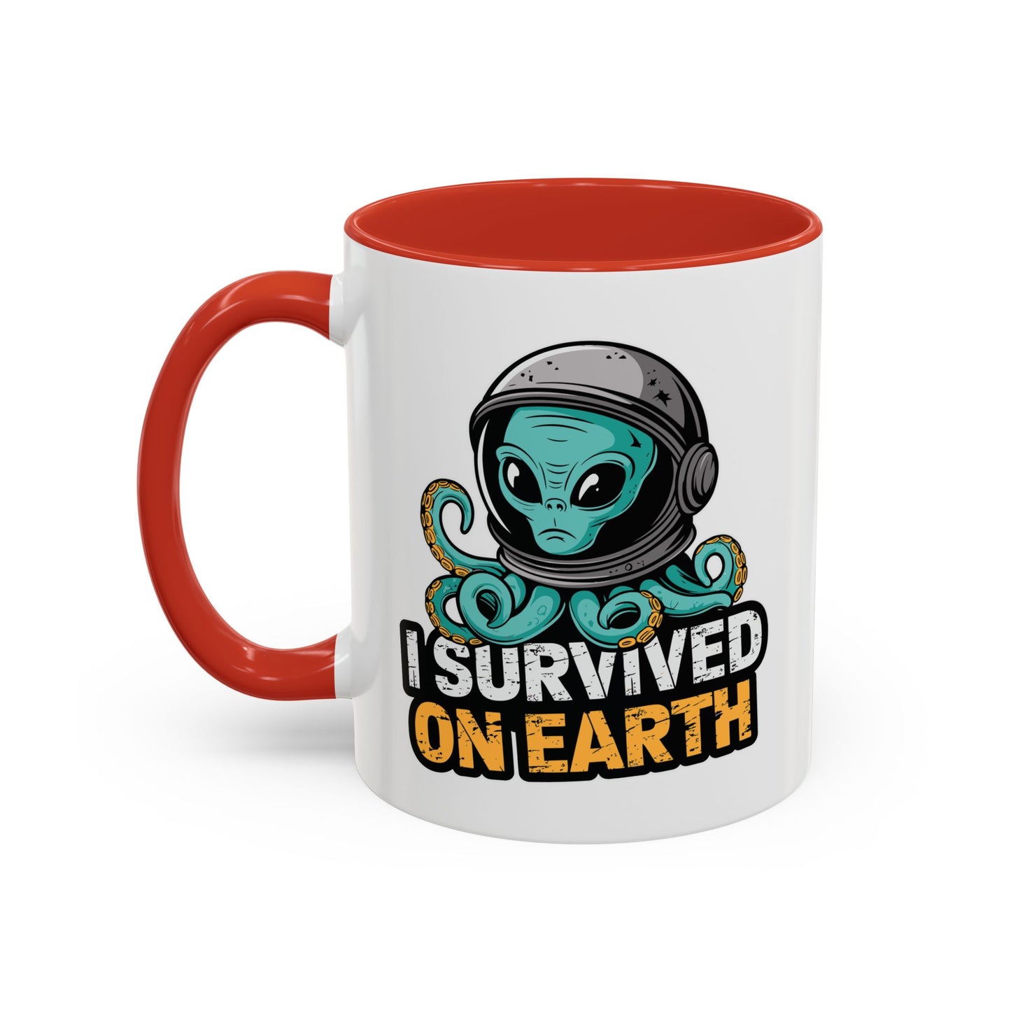 Alien Mug - I Survived On Earth