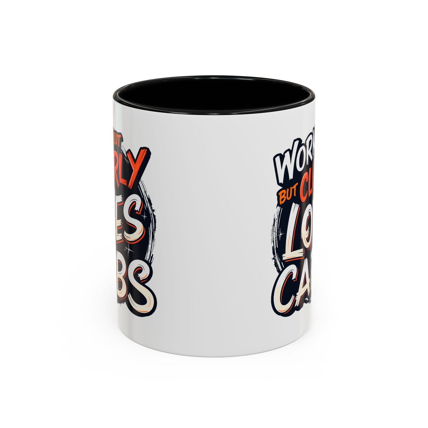 Adult Mug - Works Out But