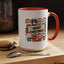 Christmas Mug - Merry Christmas Black Text Cute Animals