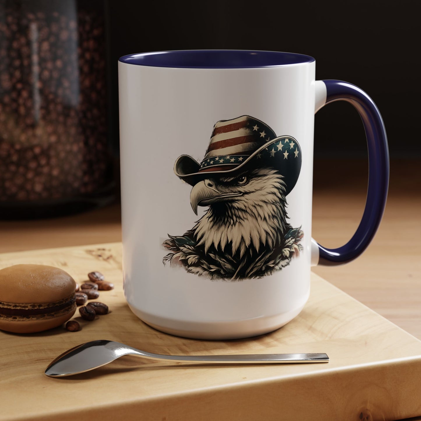 4th of July Mug - American Bald Eagle Flag 5