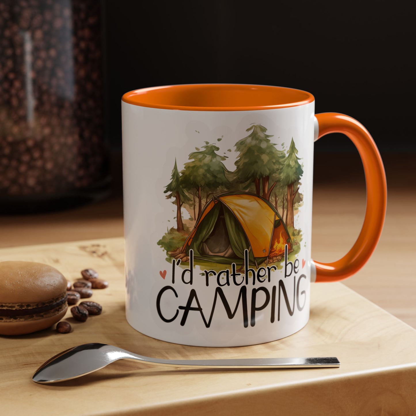 Adventure Mug - I'd Rather Be Camping Tent