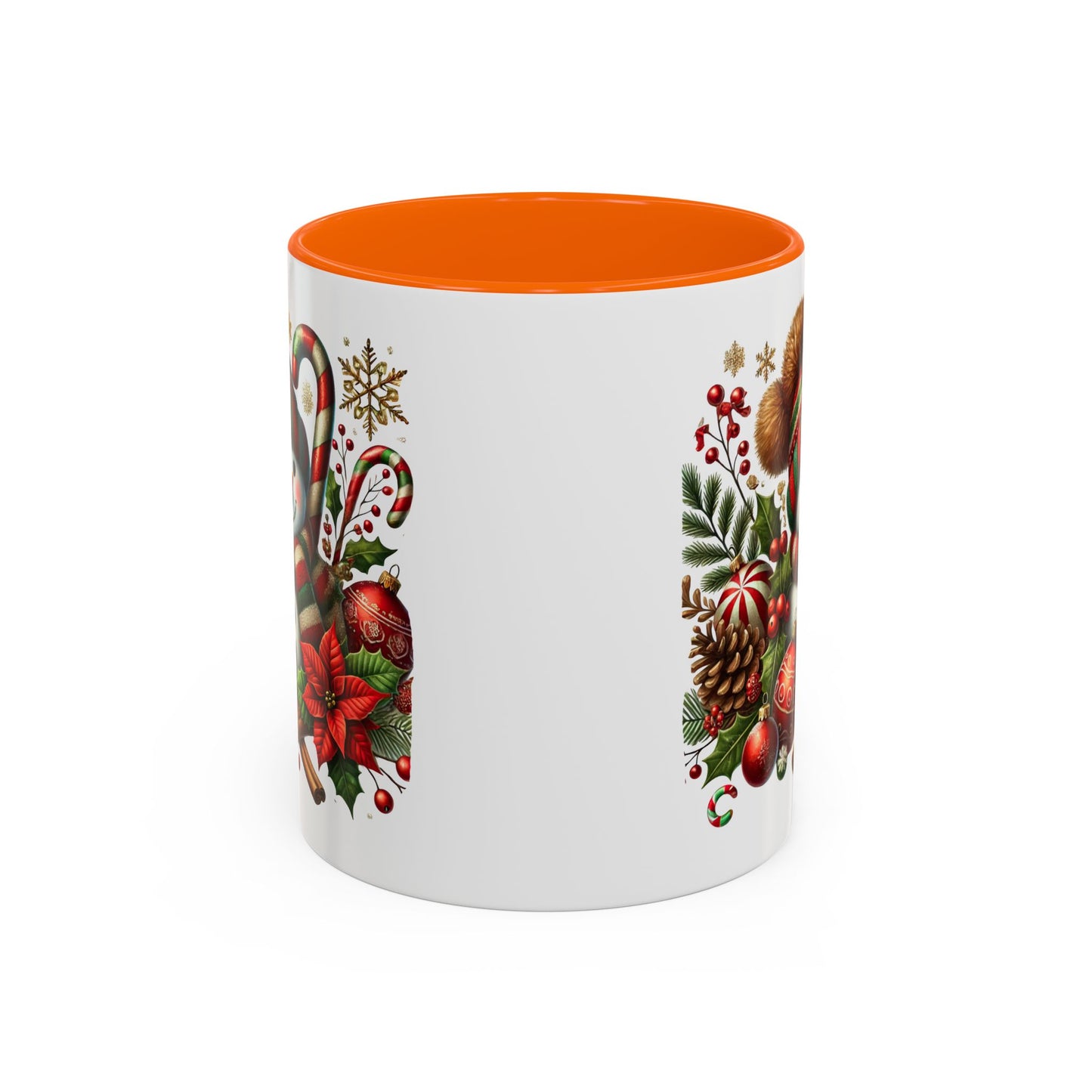 Christmas Mug - Red and Green Snowman 2