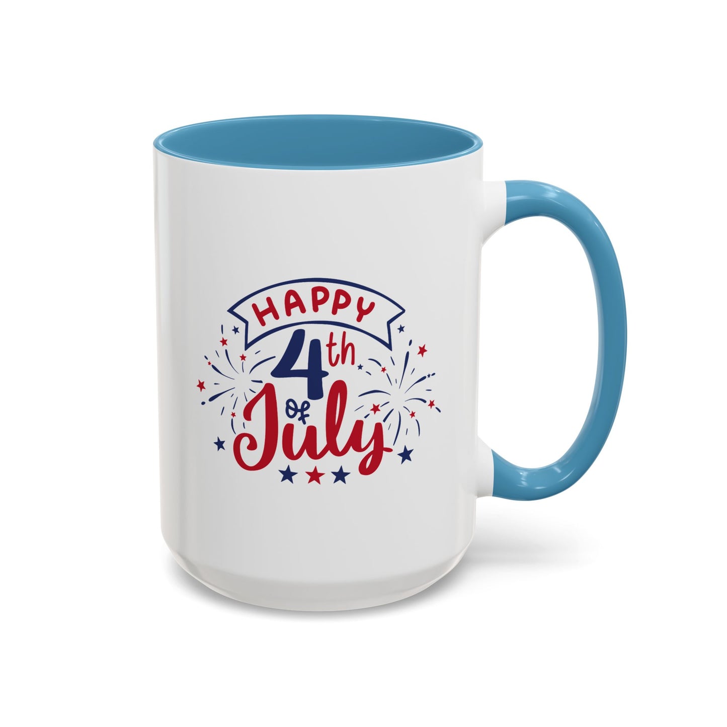 4th of July Mug - Happy 4th of July Fireworks