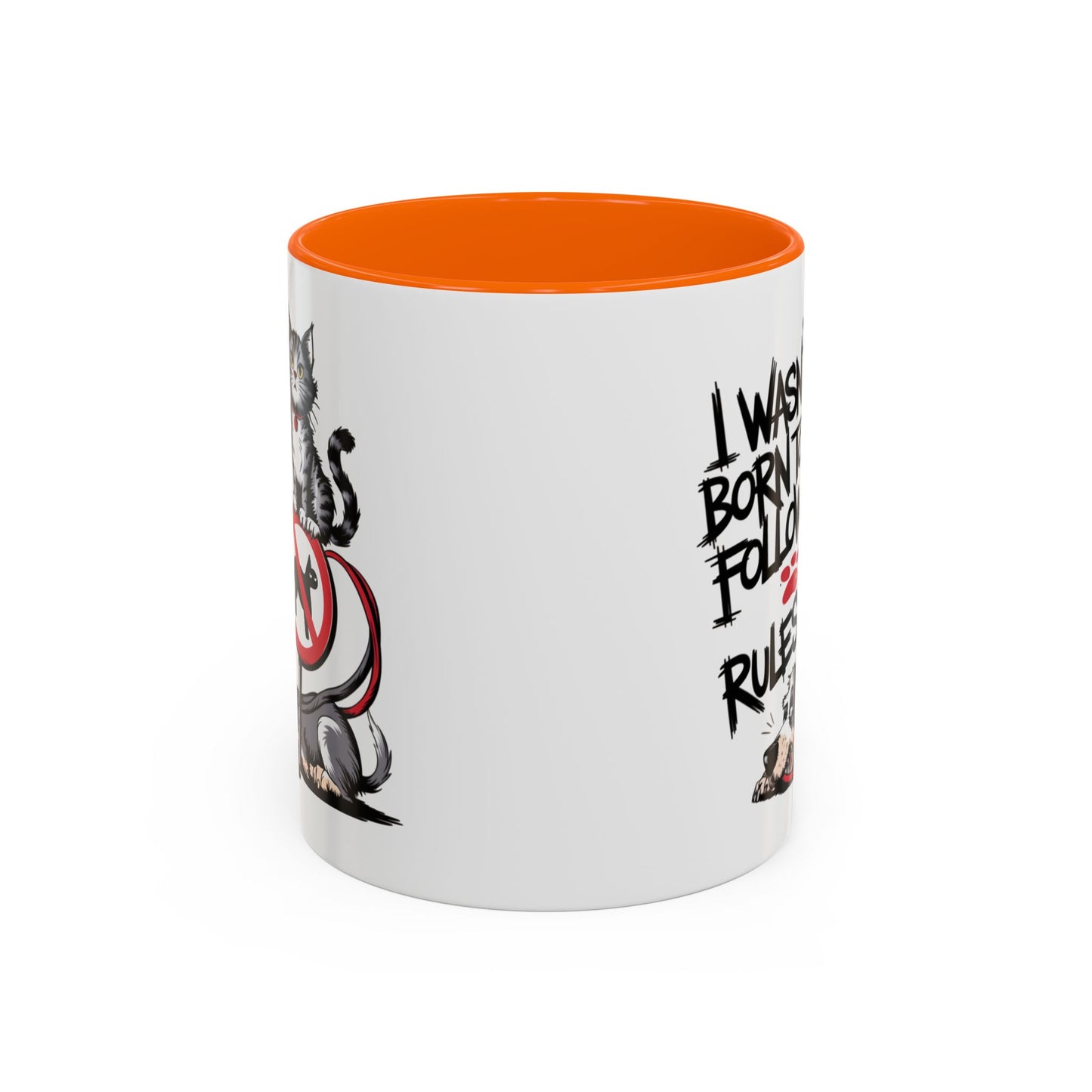 Animal Mug - I Wasn't Born To Follow Rules