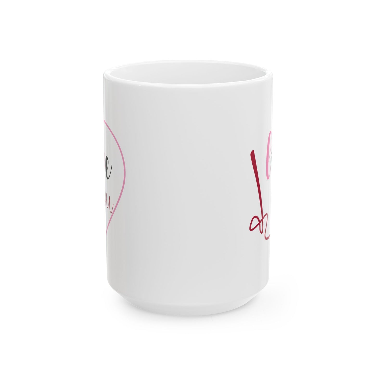 Anniversary Mug - I Love You Graphic