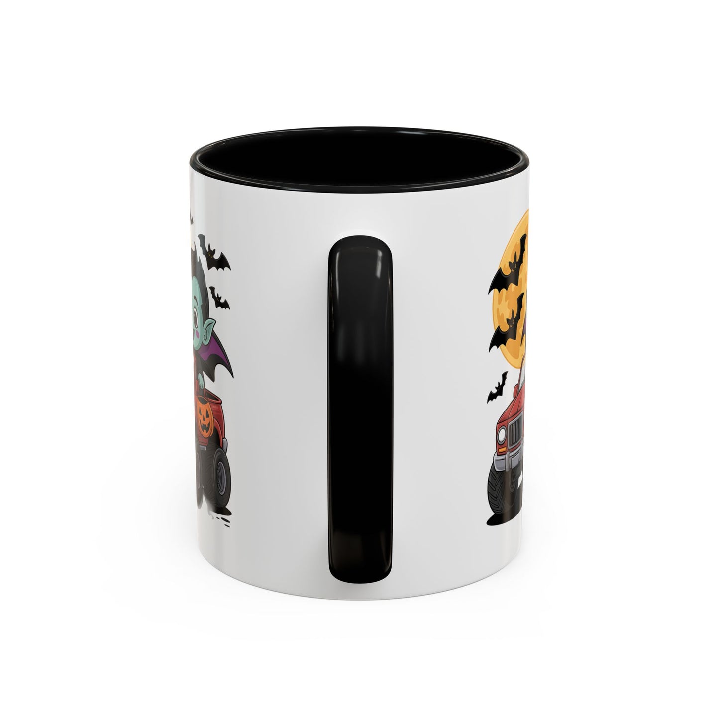 Halloween Mug - Driving Vampire
