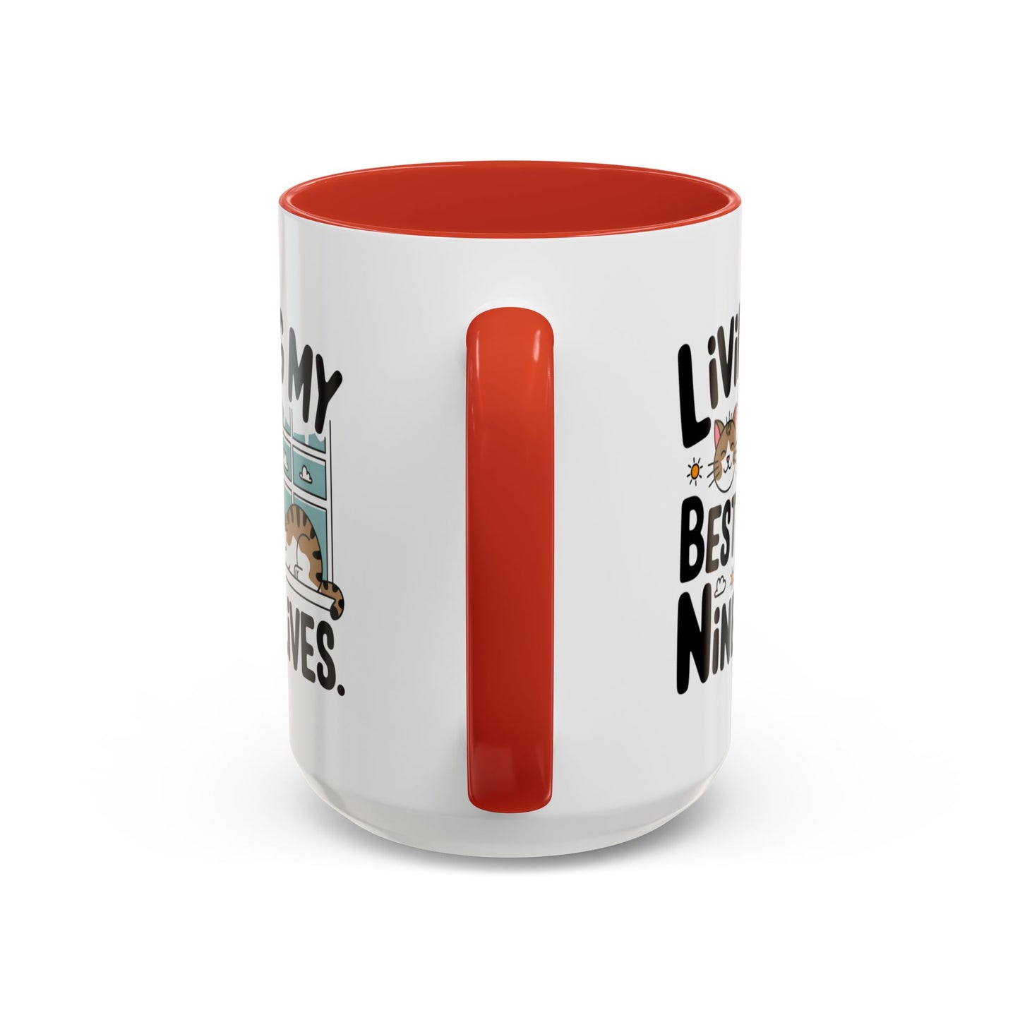 Animal Mug - Living My Best Nine Lives