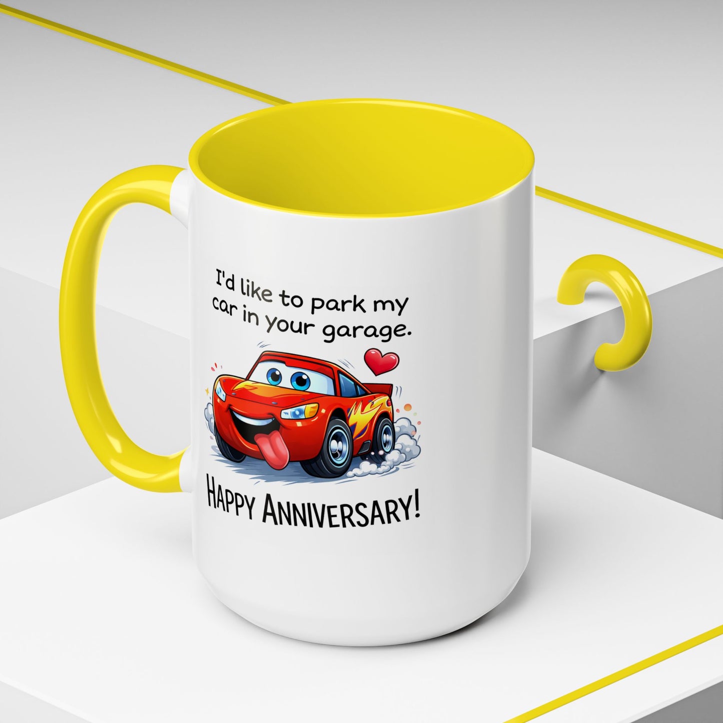 Anniversary Mug - I'd Like To Park