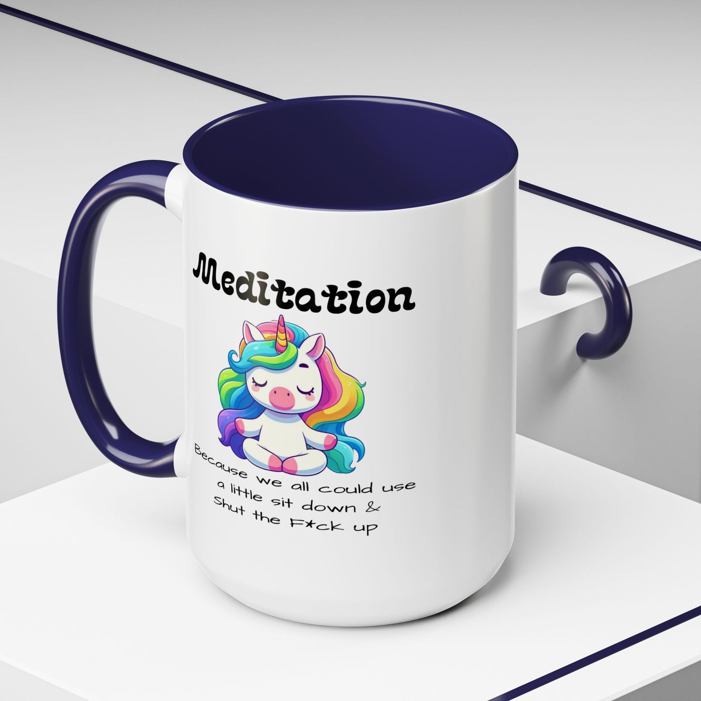 Adult Mug - Meditation Unicorn