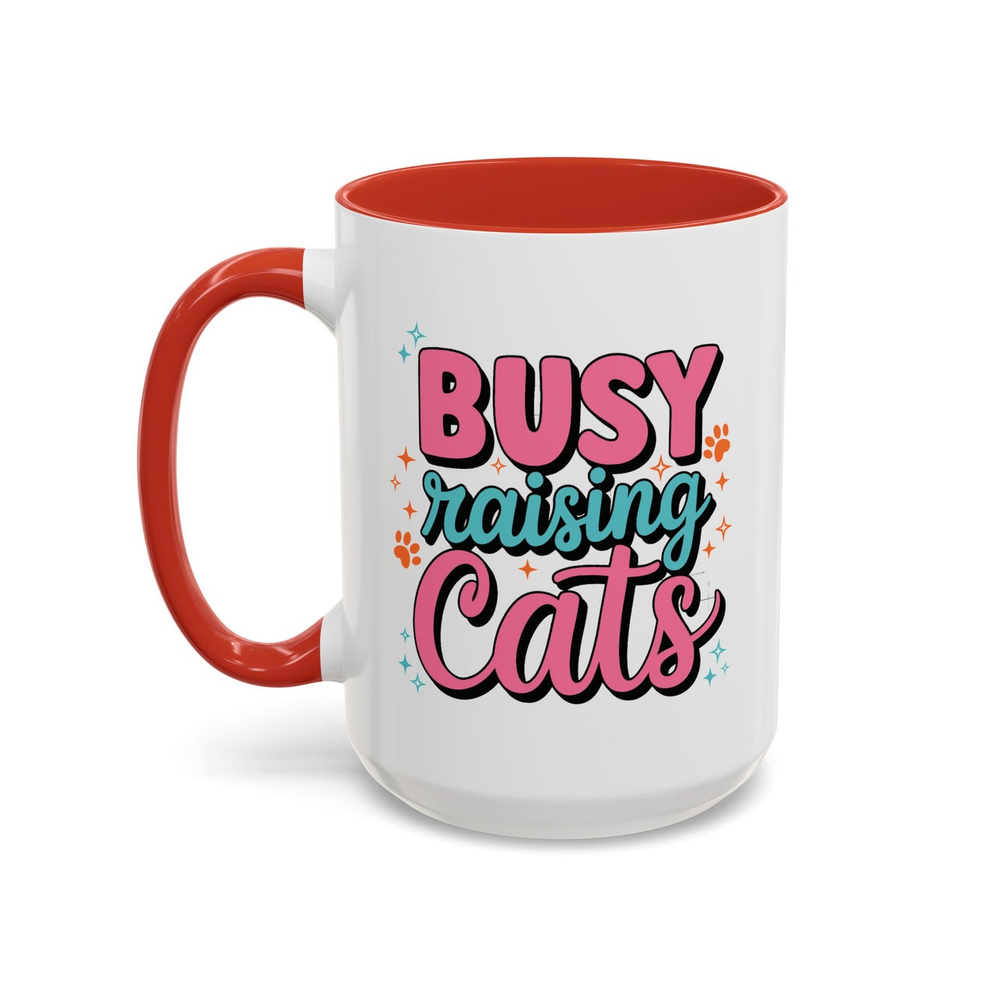 Animal Mug - Busy Raising Cats