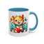 Mother's Day Mug - Mom Cat Red Heart
