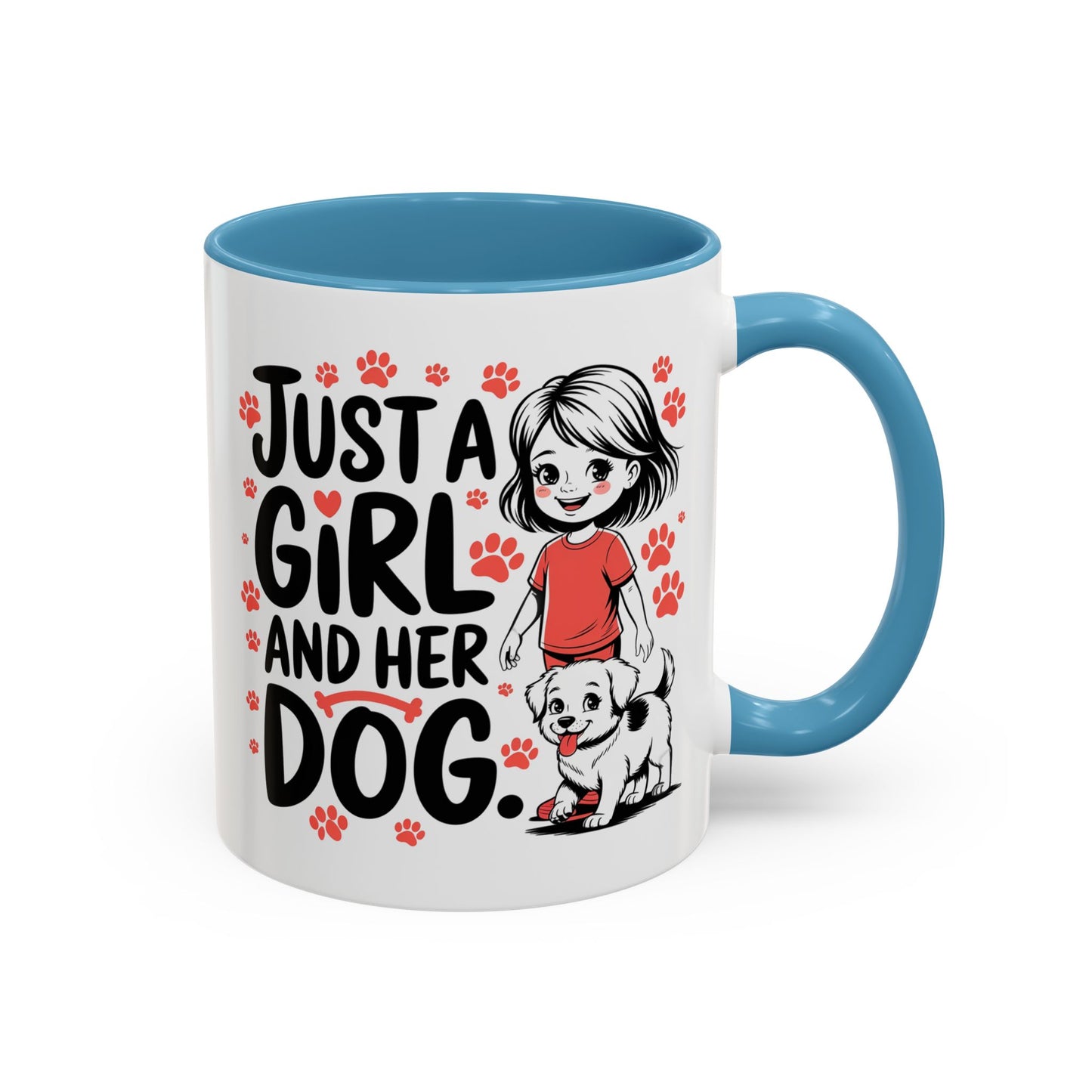 Animal Mug - Just a Girl and Her Dog