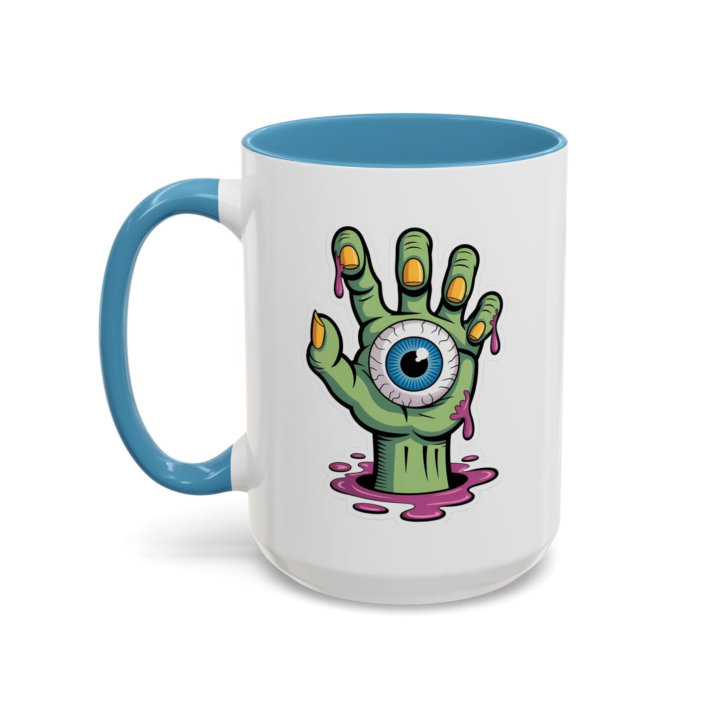 Halloween Mug - Eye Ball Hand