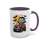 Halloween Mug - Driving Vampire