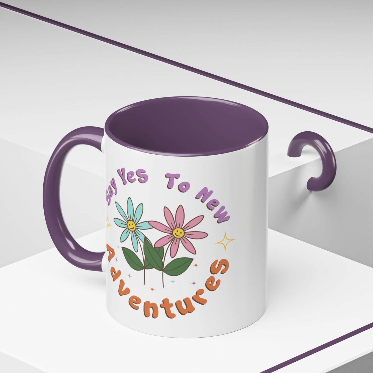 Motivation Mug - Say Yes To New Adventures