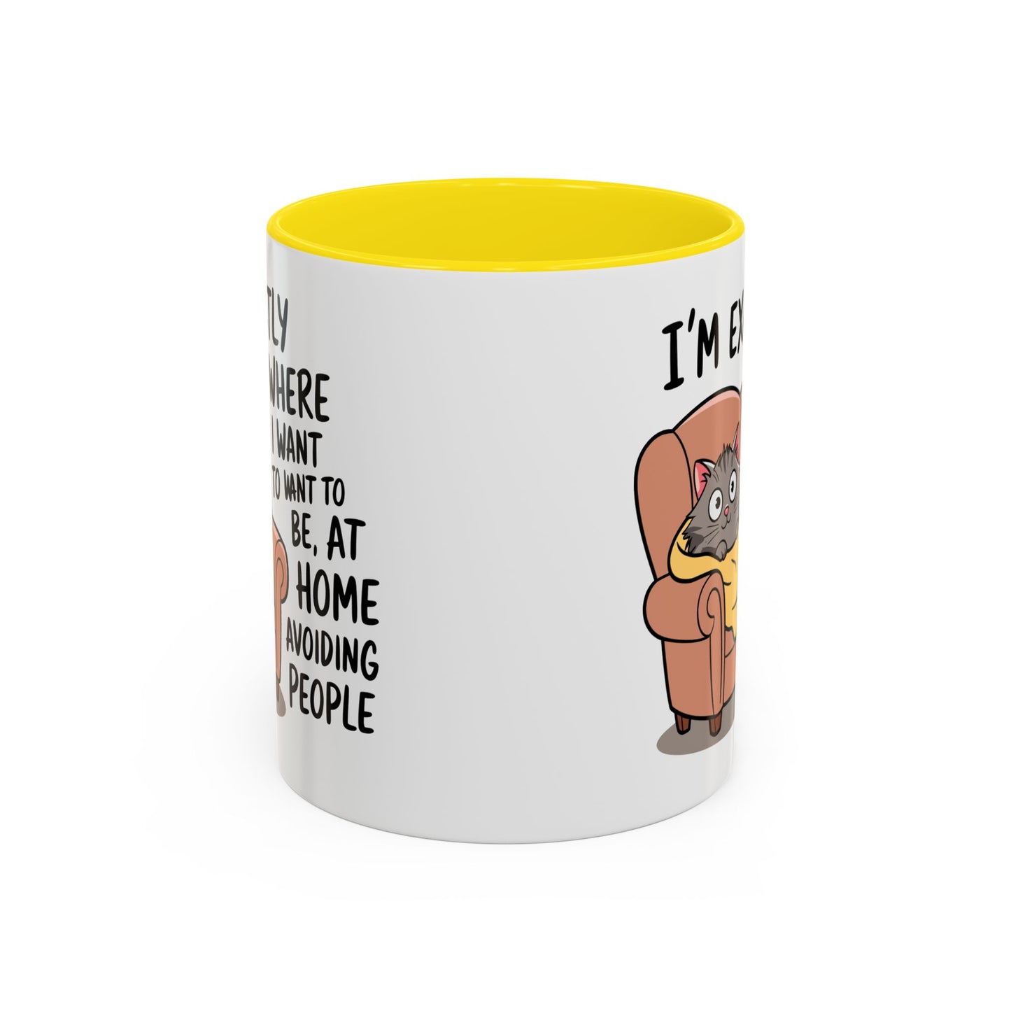 Animal Mug - I'm Exactly Where I Want To Be