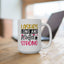 Humor Mug - Lashes Long and Coffee Strong