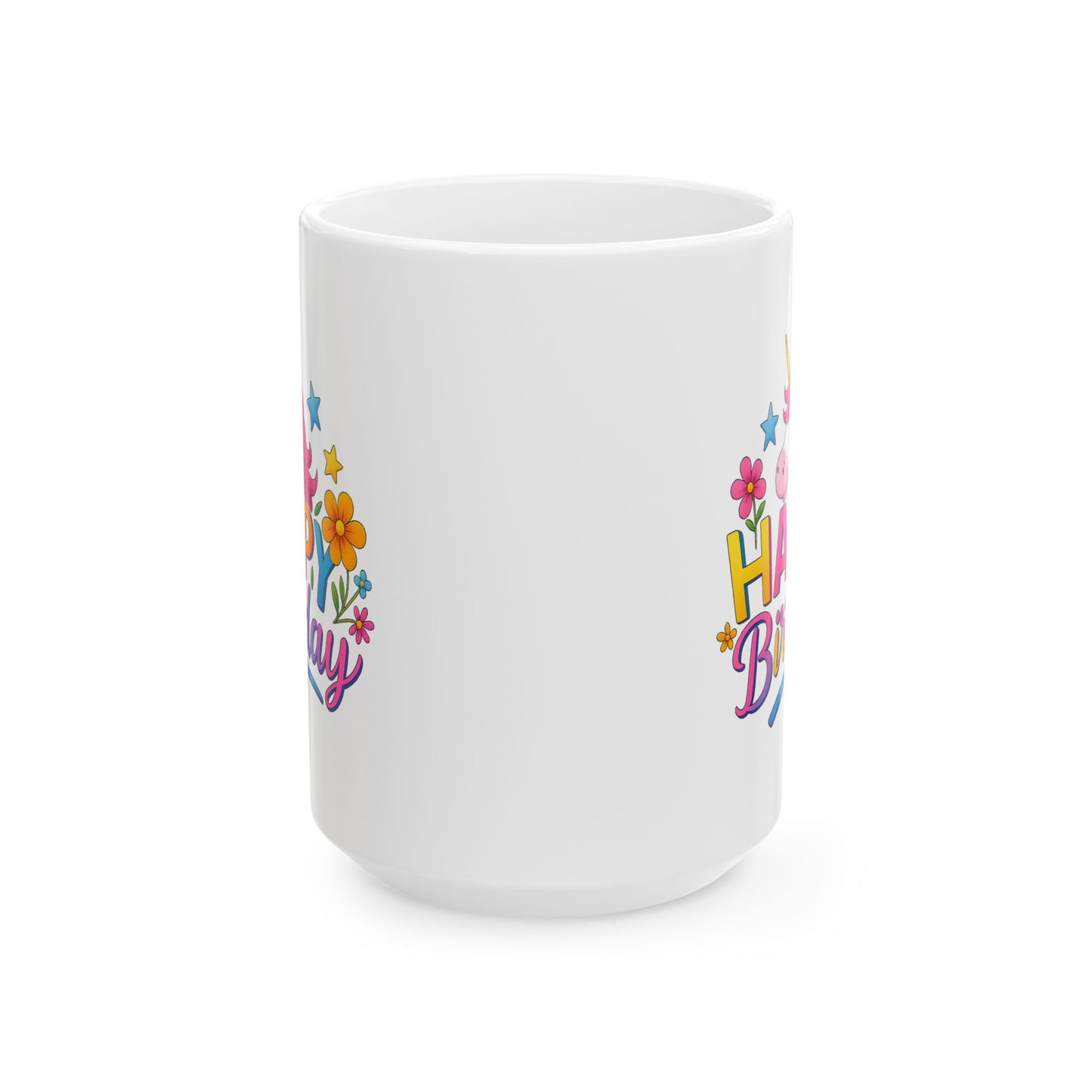 Birthday Mug - Happy Birthday Unicorn Clipart