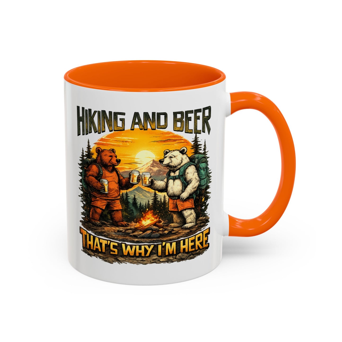 Humor Mug - Hiking and Beer
