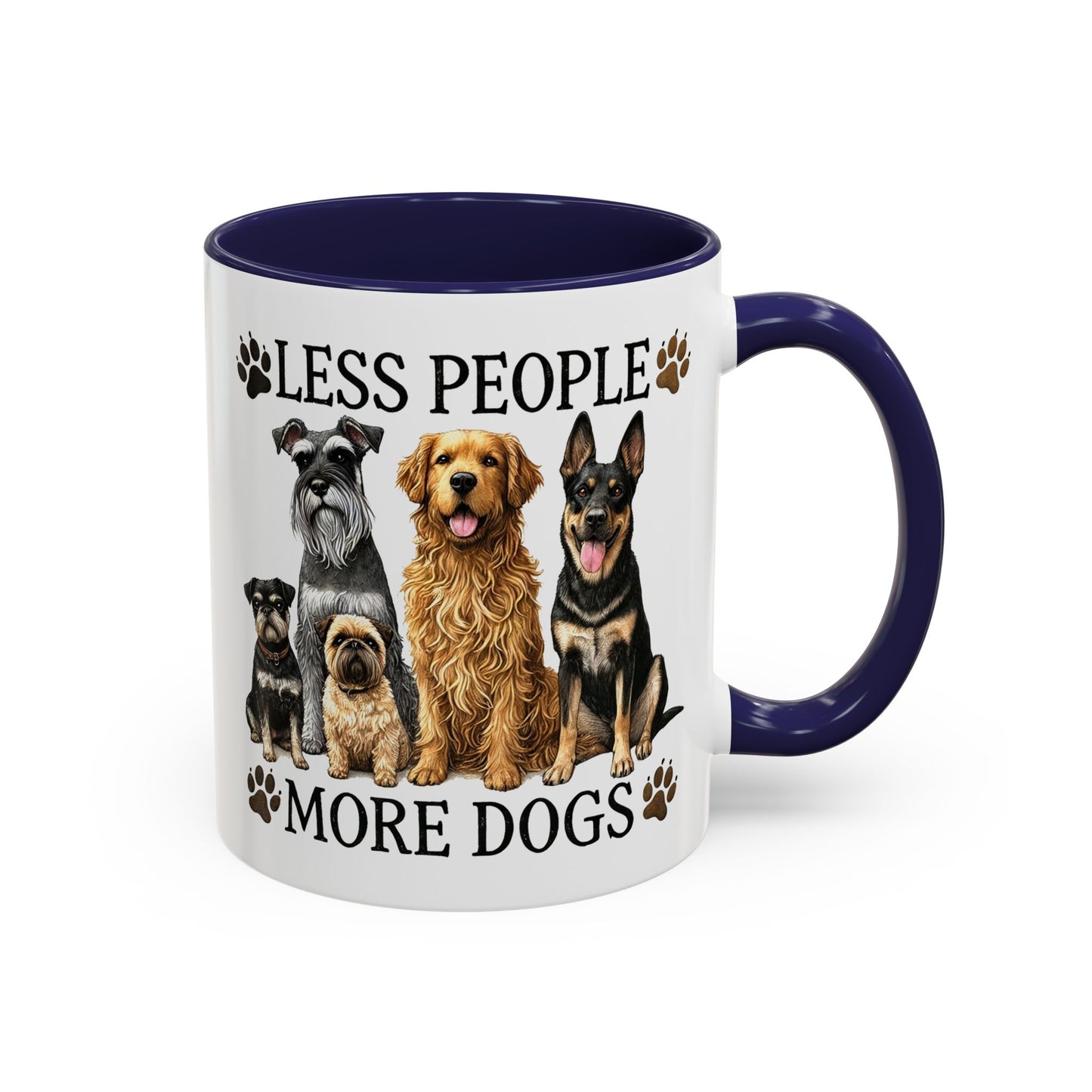 Animal Mug - Less People More Dogs