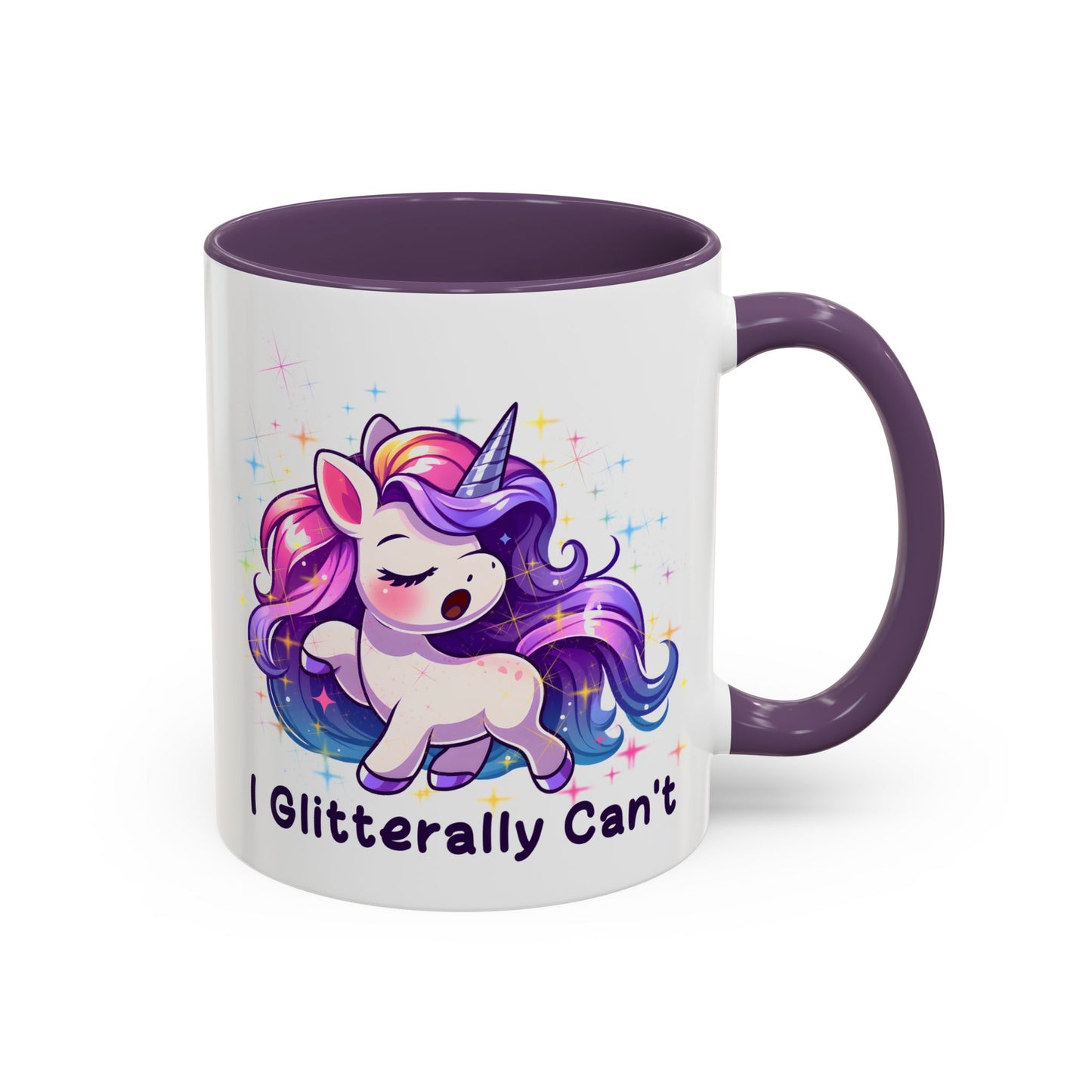 Humor Mug - I Glitterally Can't