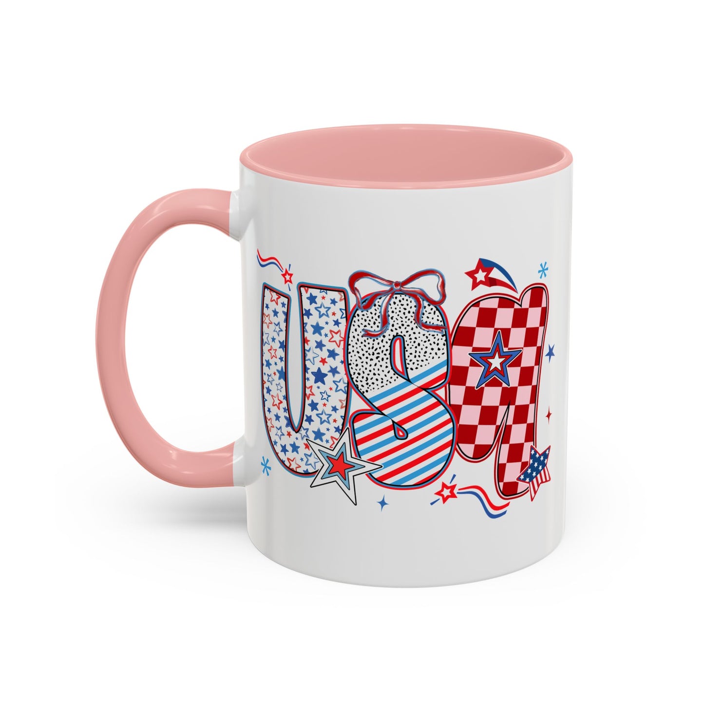 4th of July Mug - USA Coquette