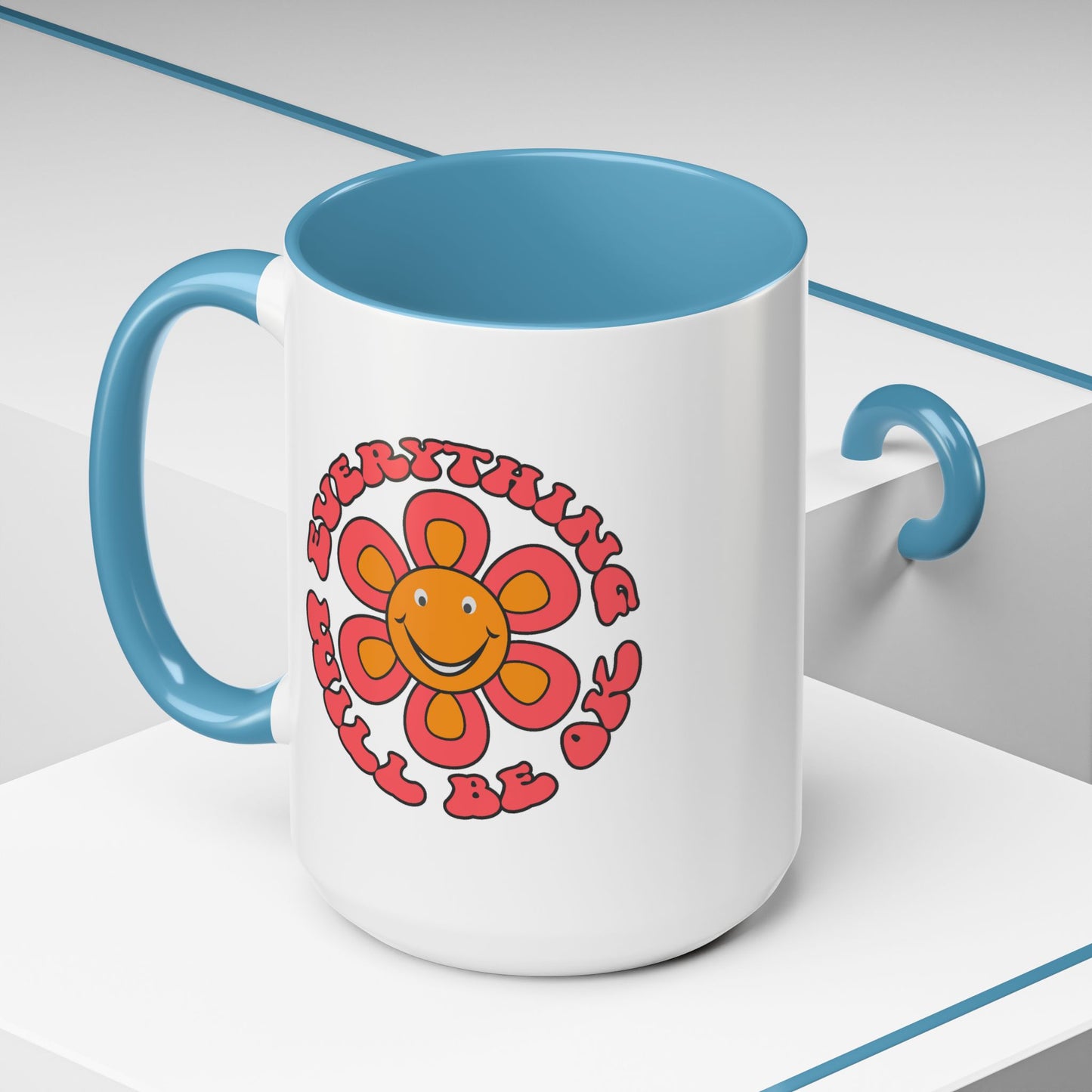 Wellness Mug - Everything Will Be Ok Flower