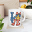 4th of July Mug - Patriotic Love Softball
