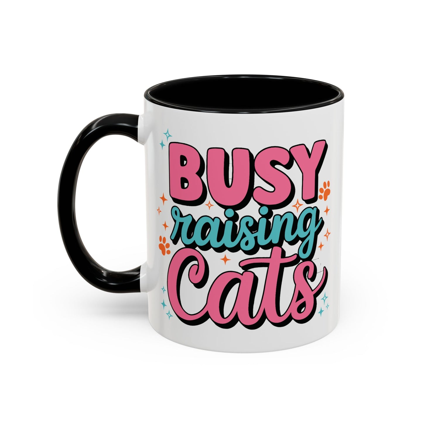 Animal Mug - Busy Raising Cats