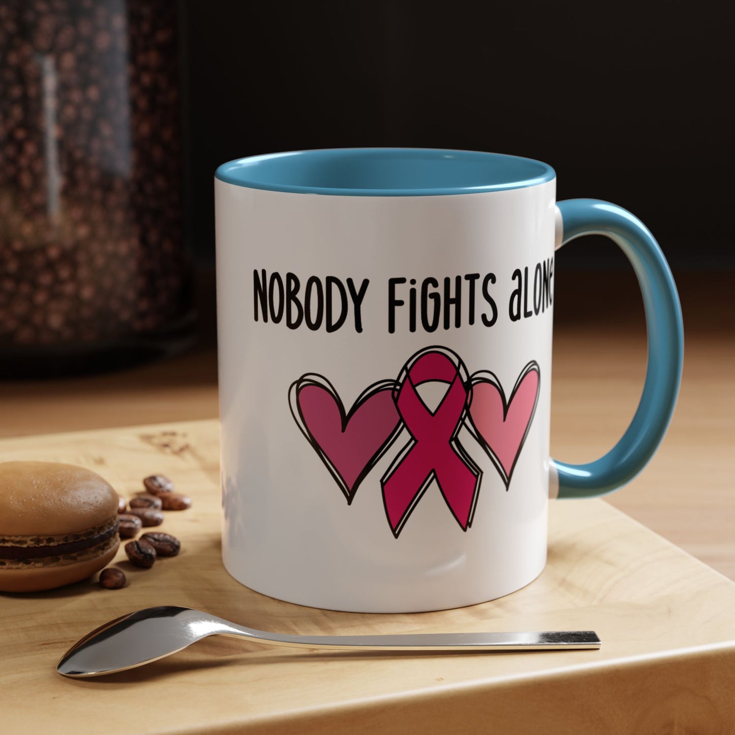 Support Mug - Nobody Fights Alone