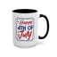 4th of July Mug - Happy Fourth of July Frames
